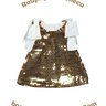 ly0094 vestido paete dourado boneca