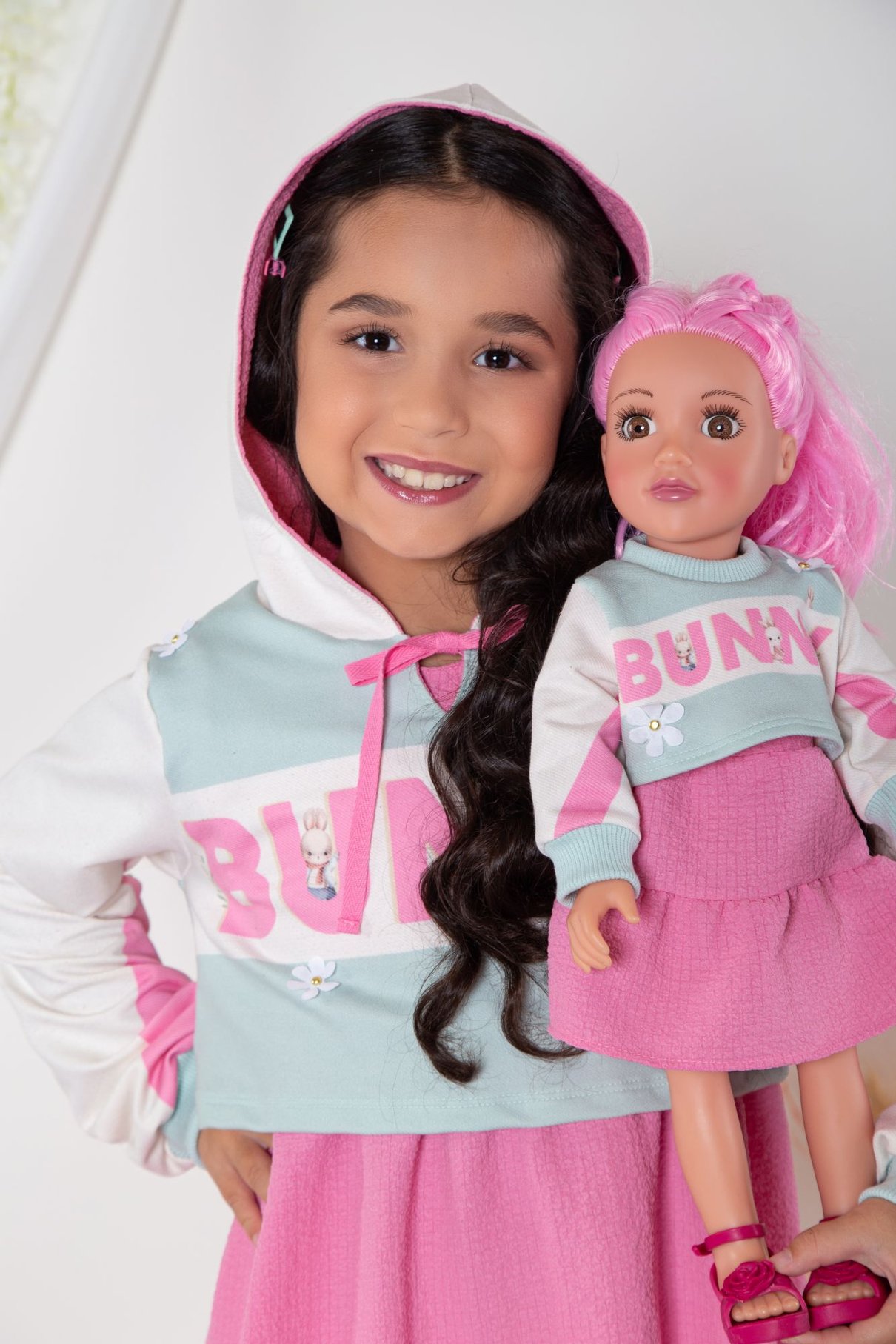 ma0359 conjunto vestido com casaco bunny 10