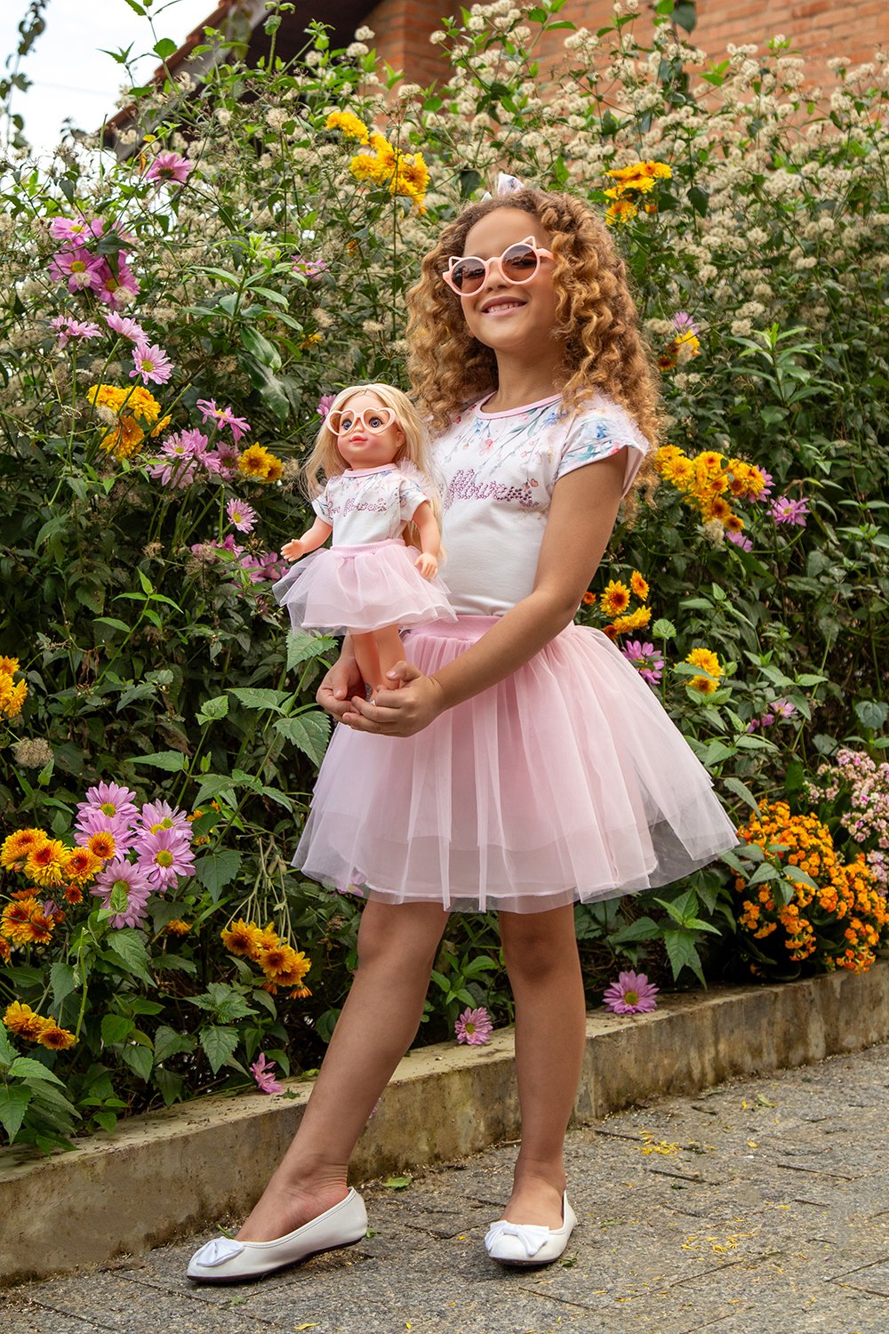 ma0390 conjunto love flower com tutu 01