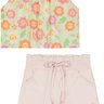 05 conjunto blusa e shorts em sarja kukie